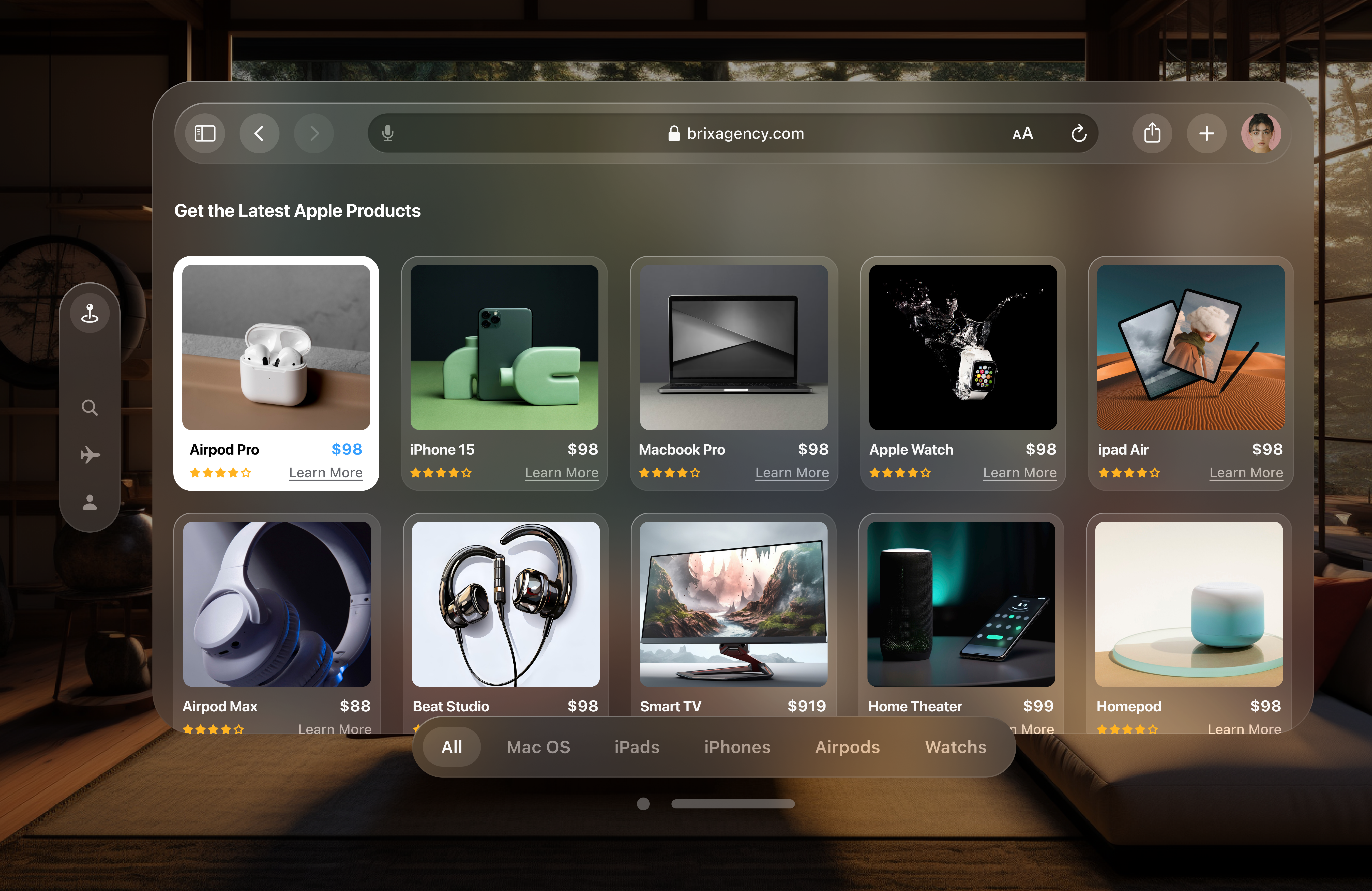 Augmented Reality design project showcase